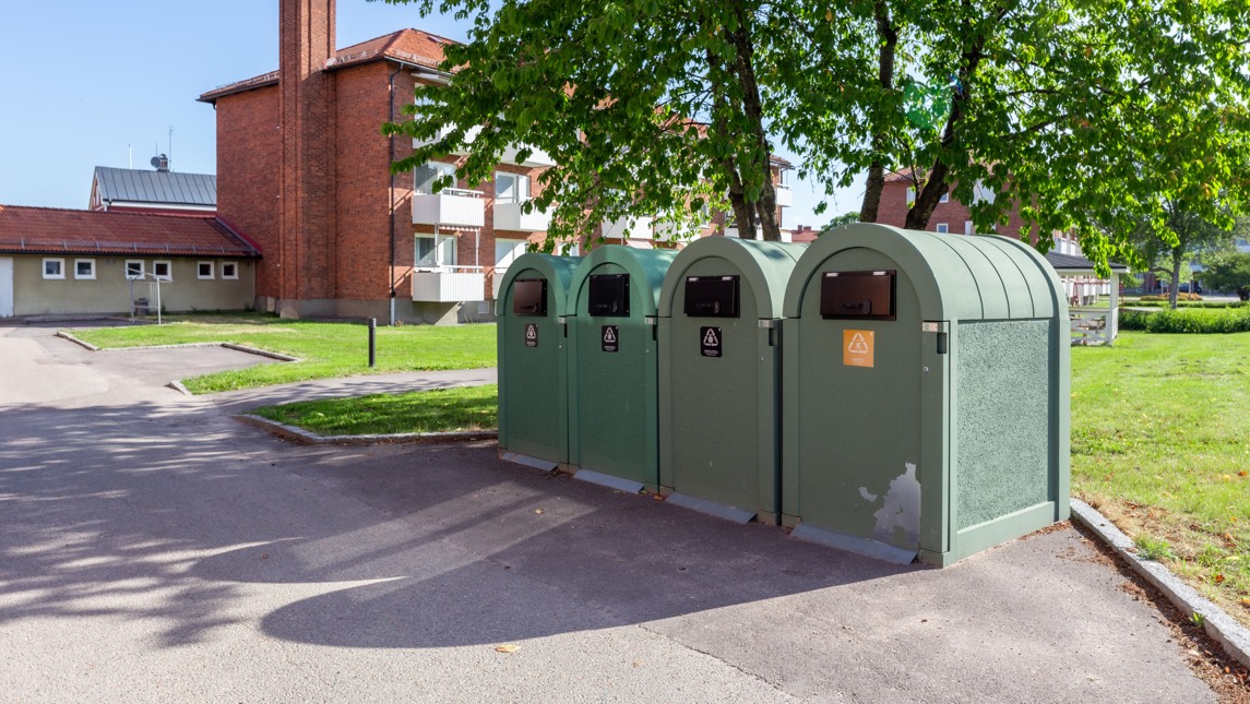 Gamla Byn AB:s hyreslägenheter på Malmgatan/Slaggatan i Avesta.