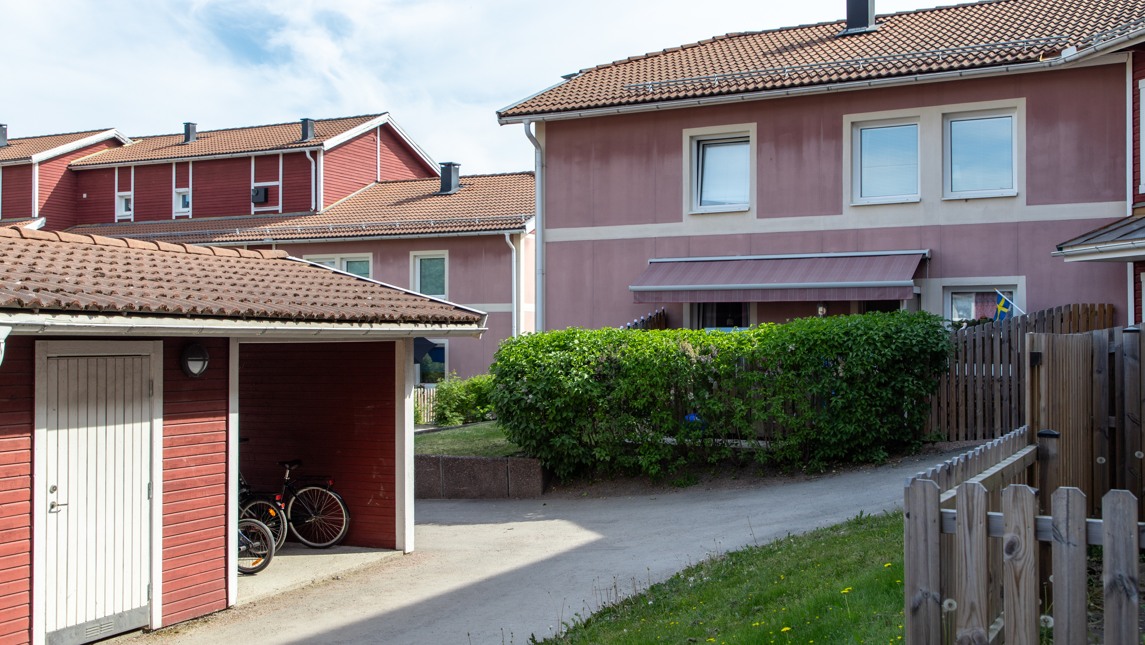 Gamla Byn AB:s hyreslägenheter på Älvnäsleden 1-5 i Avesta.