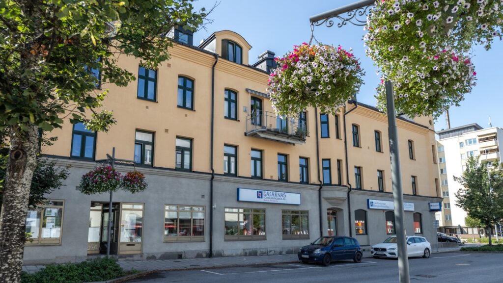 Gamla Byn AB:s hyreslägenheter på Kungsgatan 27 i Avesta.