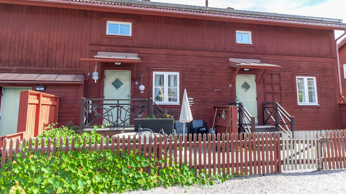 Gamla Byn AB:s hyreslägenheter på Hamngatan i Avesta.