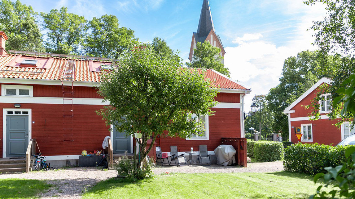 Gamla Byn AB:s hyreslägenheter på Kyrkogatan i Avesta.