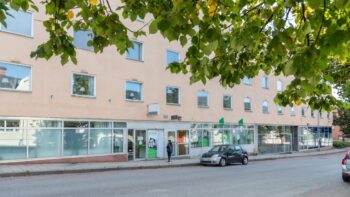 Gamla Byn AB:s hyreslägenheter på Kungsgatan 7-9 i Avesta.