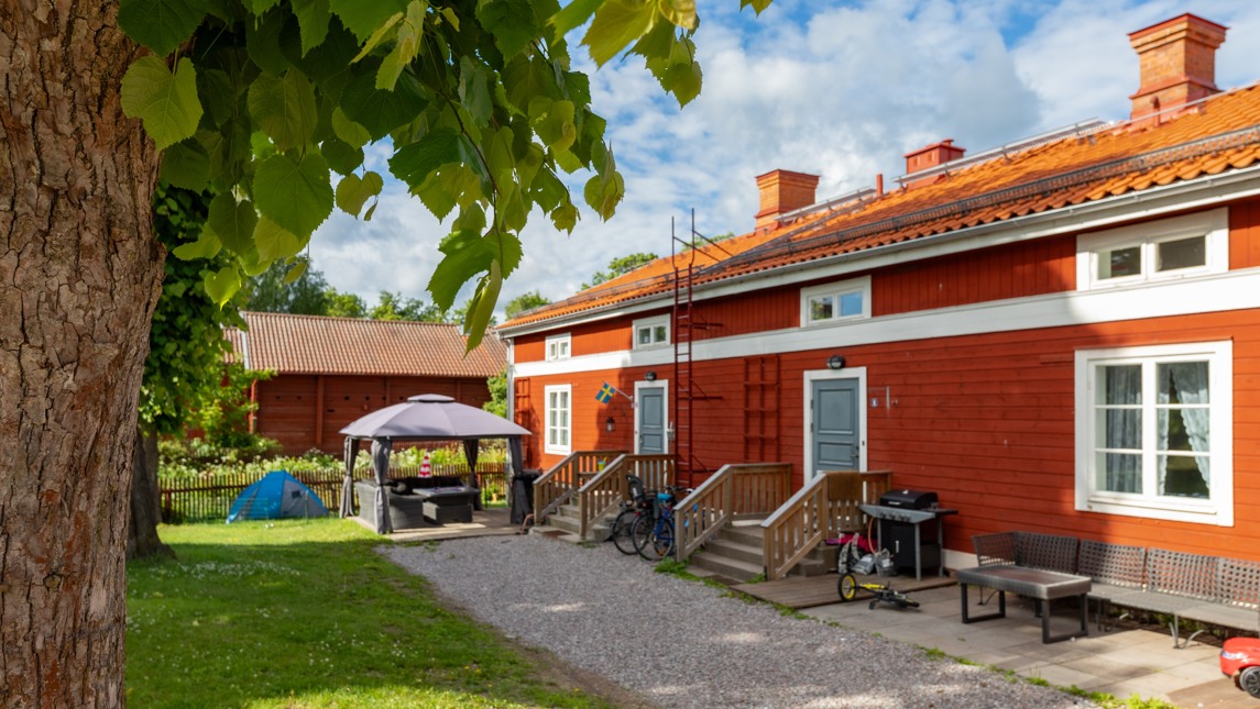 Gamla Byn AB:s hyreslägenheter på Badhusgatan 12 i Avesta.